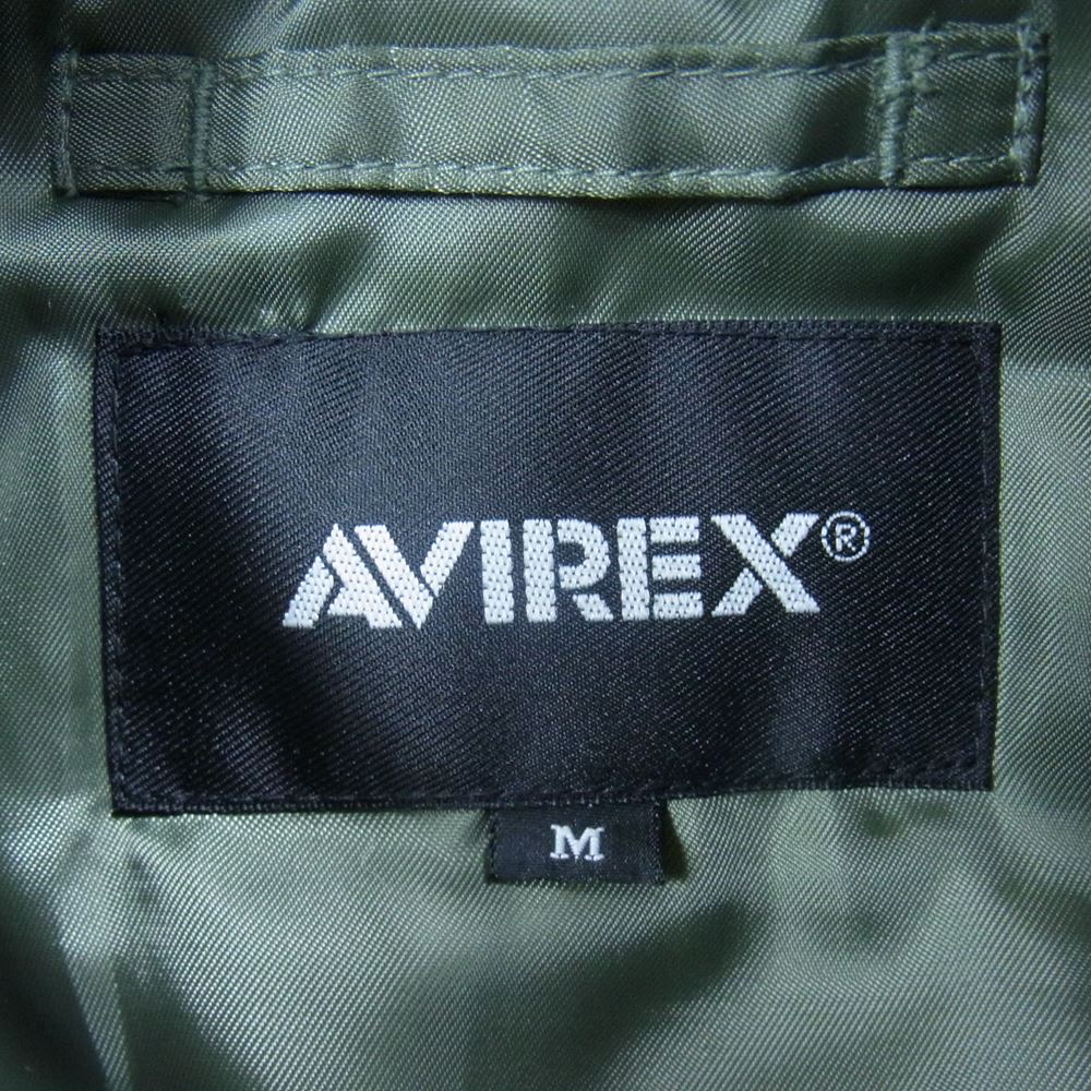 AVIREX アヴィレックス 6102197 TOP GUN MAVERICK MA-1 フライト ジャケット トップガン マーヴェリック カーキ系 M【中古】
