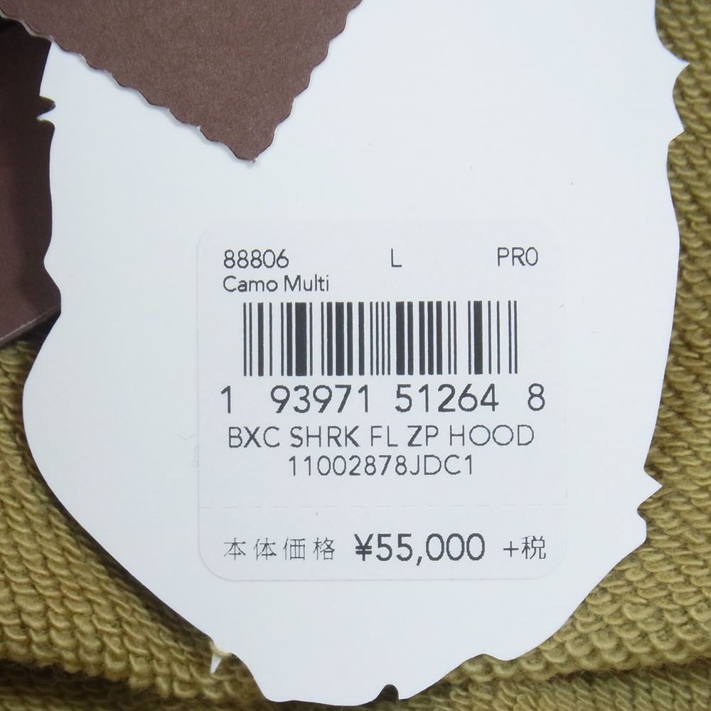 A BATHING APE アベイシングエイプ × COACH コーチ SHARK FULL ZIP シャークフル ジップ パーカー マルチカラー系 L【中古】