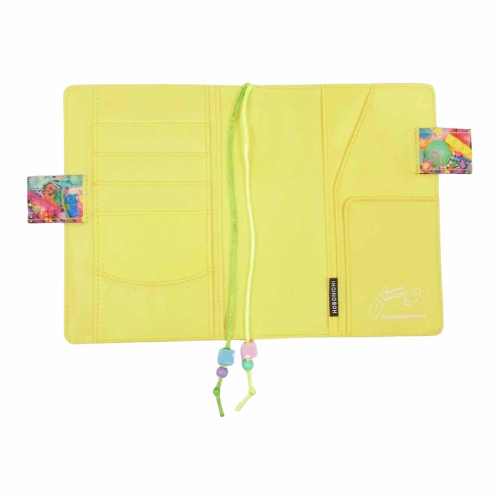 ほぼ日手帳 増田セバスチャン カズン バタフライストッパー THANK YOU ALL 手帳カバー A6 マルチカラー系【新古品】【未使用】【中古】