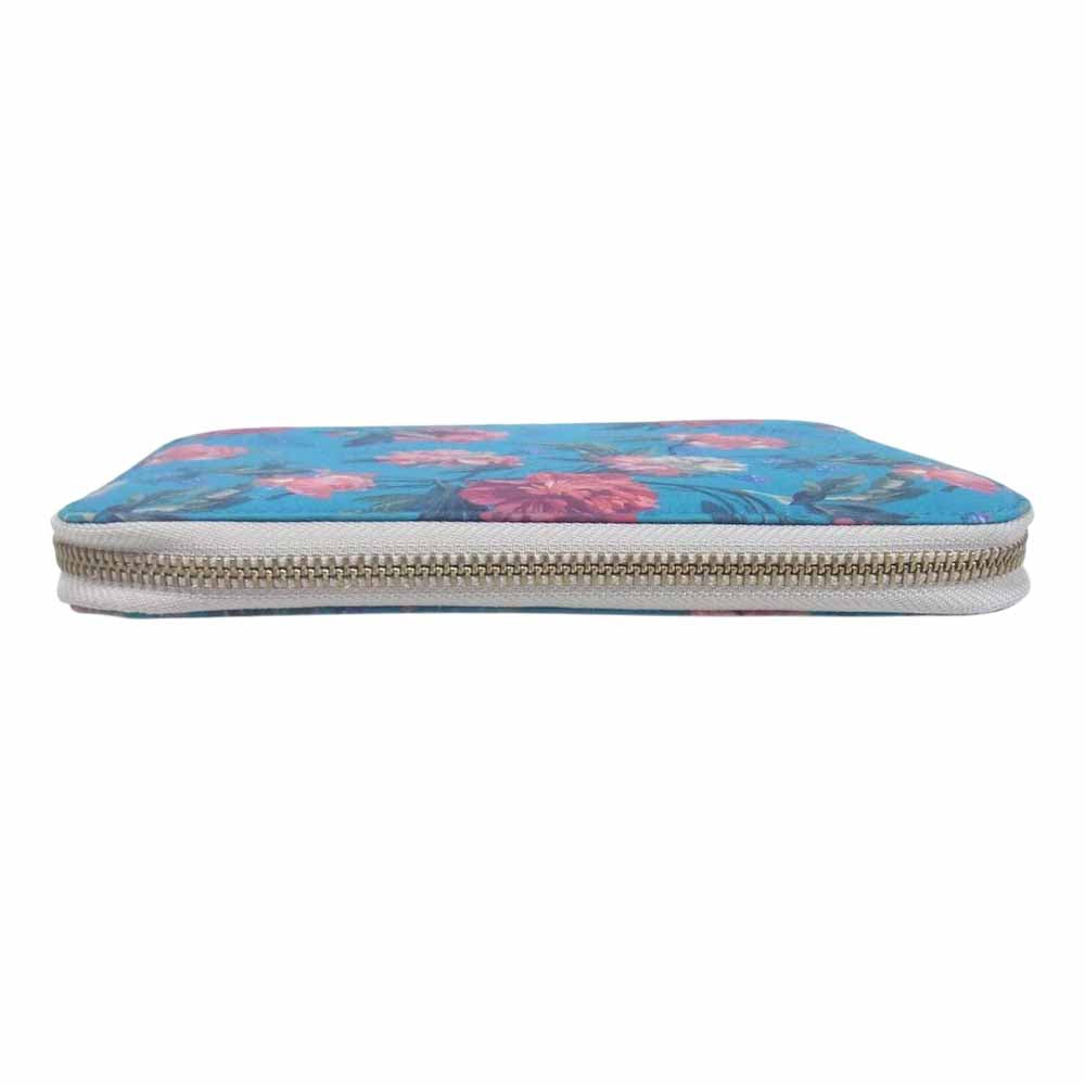 ほぼ日手帳 Decadent Blooms LIBERTY LONDON FABRICS 引き出しポーチ ジッパーズ 手帳カバー  ブルー系【新古品】【未使用】【中古】