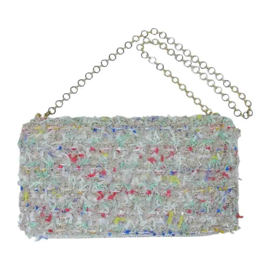 ほぼ日手帳 Coohem コーヘン TWEED White ツイード ジッパーズ 手帳カバー ベージュ系 マルチカラー系【新古品】【未使用】【中古】