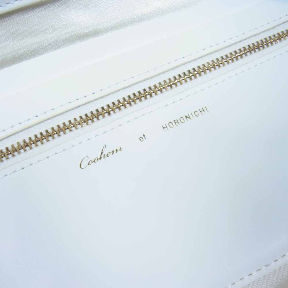 ほぼ日手帳 Coohem コーヘン TWEED White ツイード ジッパーズ 手帳カバー ベージュ系 マルチカラー系【新古品】【未使用】【中古】