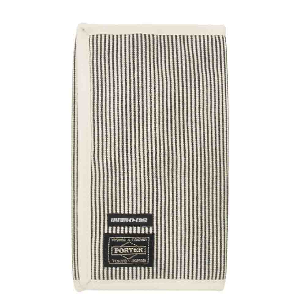 PORTER ポーター ほぼ日手帳 B印 YOSHIDA WEEKS ウォレット カバー  ブラック系【美品】【中古】
