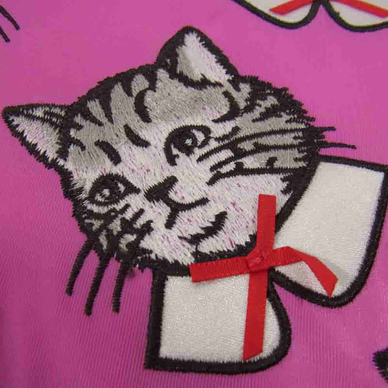 ほぼ日手帳 Candy Stripper キャンディストリッパー SPRUCED UP CAT キャット 手帳カバー A6 ピンク系【極上美品】【中古】
