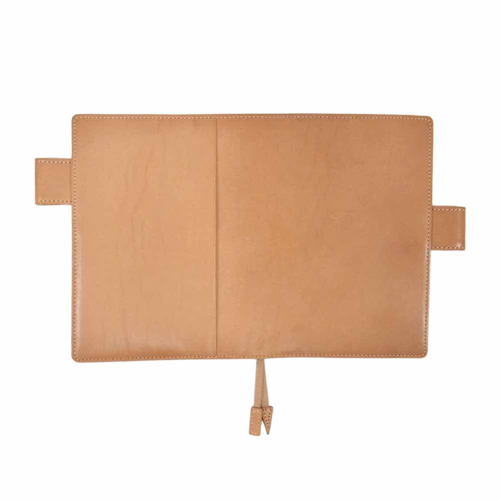 ほぼ日手帳 2014 ヌメ革 プレミアム レザー 手帳カバー ブラウン系【新古品】【未使用】【中古】