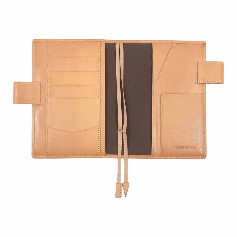ほぼ日手帳 2014 ヌメ革 プレミアム レザー 手帳カバー ブラウン系【新古品】【未使用】【中古】