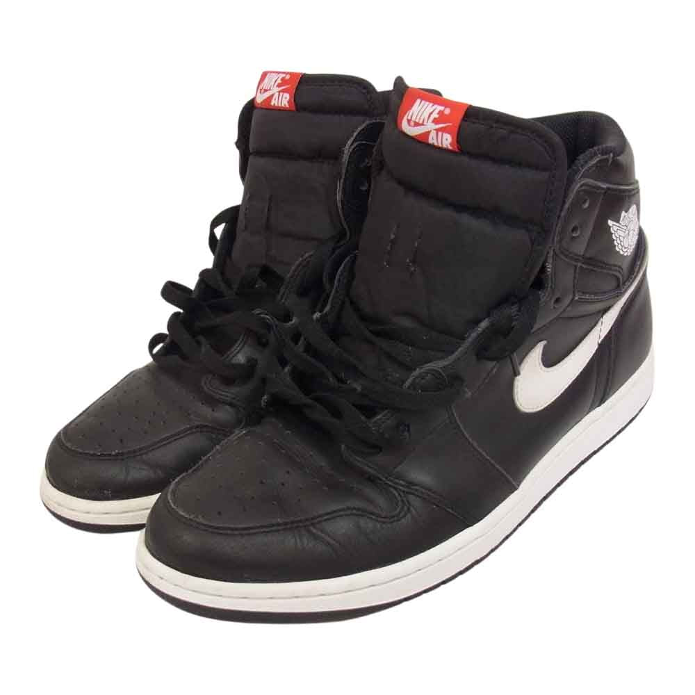 NIKE ナイキ 555088-011 AIR JORDAN 1 RETRO HIGH OG YIN YANG PACK エア ジョーダン 陰陽 パック ハイカット スニーカー ブラック系 28.5cm【中古】