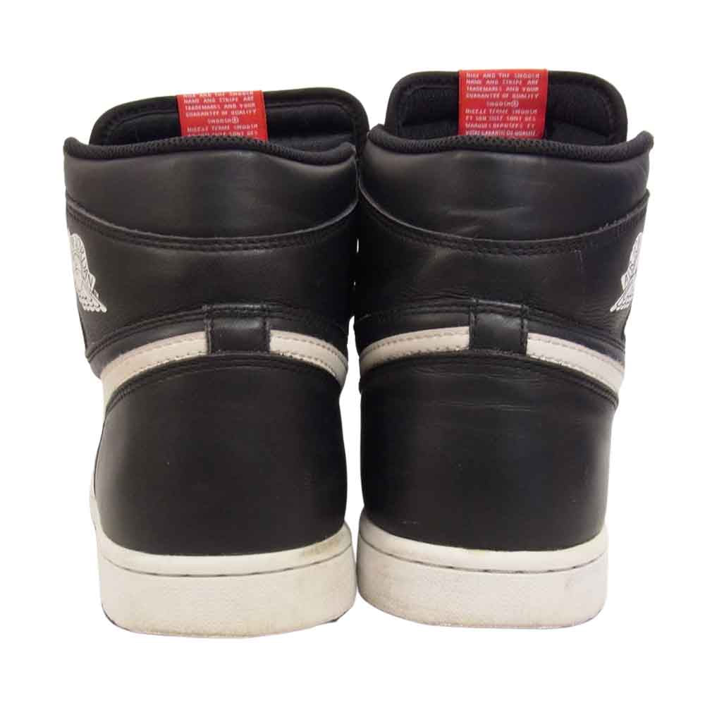 NIKE ナイキ 555088-011 AIR JORDAN 1 RETRO HIGH OG YIN YANG PACK エア ジョーダン 陰陽 パック ハイカット スニーカー ブラック系 28.5cm【中古】