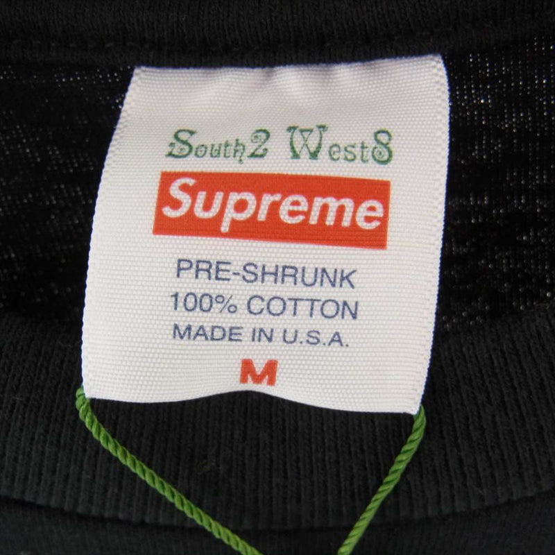 Supreme シュプリーム 21SS × SOUTH2 WEST8 2021SS L/S Pocket Tee