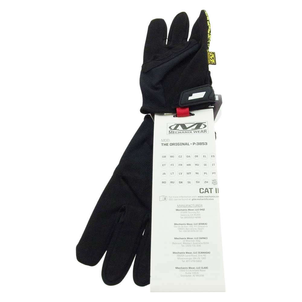 Supreme シュプリーム Mechanix Work Gloves Yellow アイラック メカニクス ワーク グローブス グローブ 手袋 マルチカラー系 L【新古品】【未使用】【中古】
