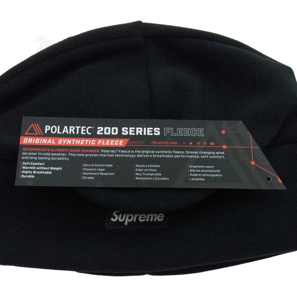 Supreme シュプリーム 22AW  Polartec Facemask Beanie ポーラテック フェイス マスク ビーニー フリース キャップ  ブラック系【新古品】【未使用】【中古】