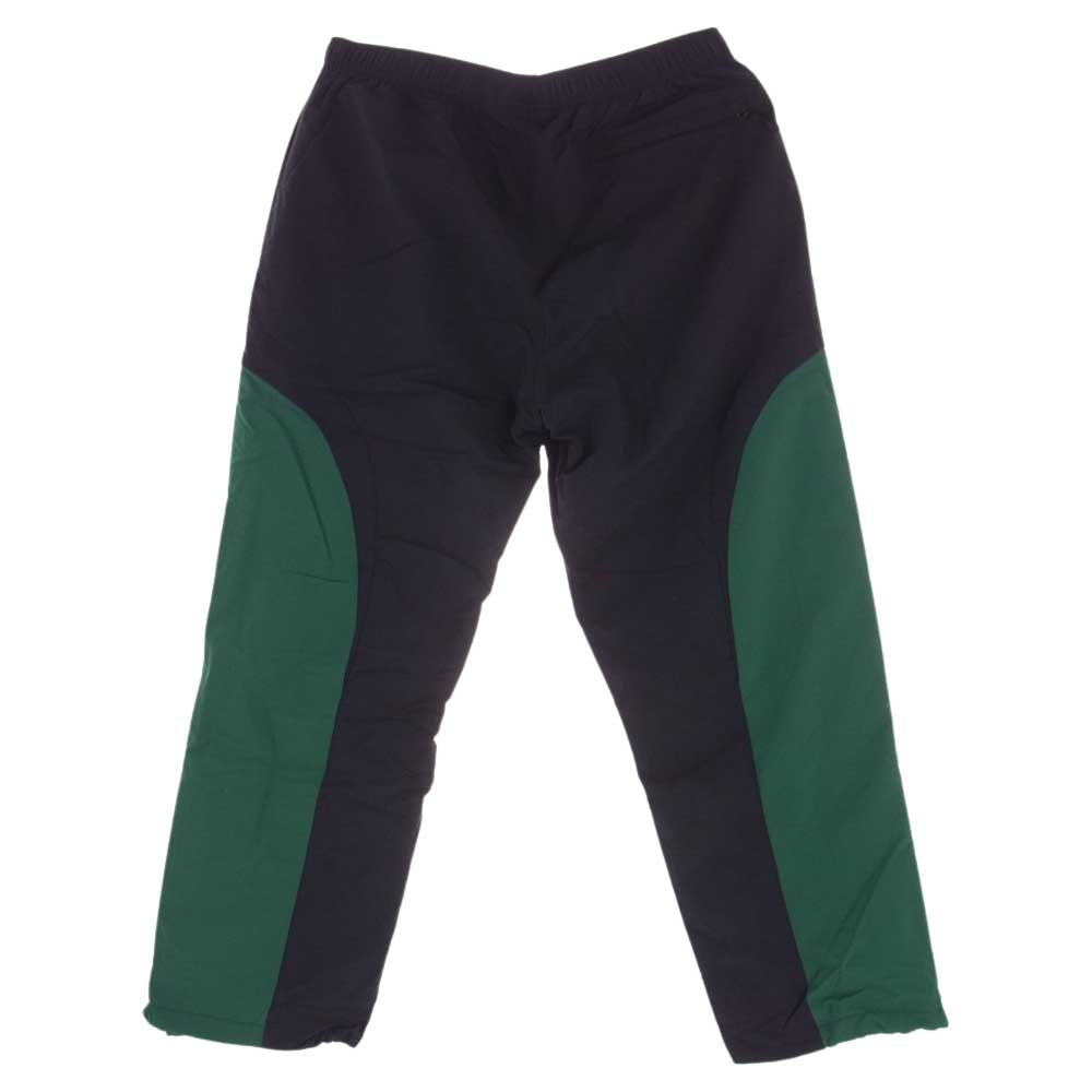 Supreme シュプリーム 22SS  Curve Track Pant カーブ ロゴ トラック パンツ ブラック系 グリーン系 M【美品】【中古】