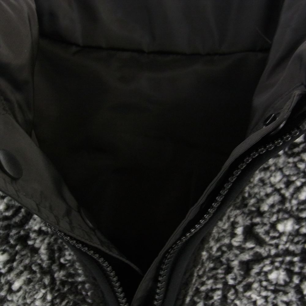 Supreme シュプリーム 19AW Reversible Bandana Fleece Jacket リバーシブル バンダナ フリース ジャケット ブルゾン ペイズリー グレー系 L【極上美品】【中古】