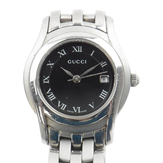 GUCCI グッチ 5500L アナログ クォーツ 腕時計  シルバー系【中古】