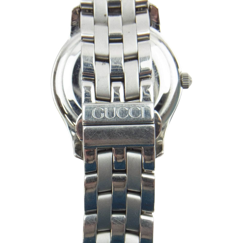 GUCCI グッチ 5500L アナログ クォーツ 腕時計  シルバー系【中古】
