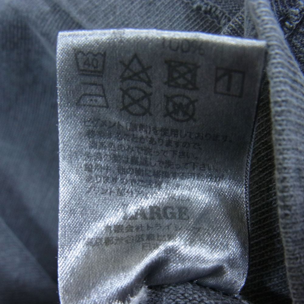 STANDARD CALIFORNIA スタンダードカリフォルニア Heavyweight Football Long Sleeve T フットボール シャツ 7分丈 チャコール系 L【中古】