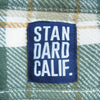 STANDARD CALIFORNIA スタンダードカリフォルニア 21AW SD Flannel Check Shirt チェック ヘビーネル シャツ グリーン系 M【中古】