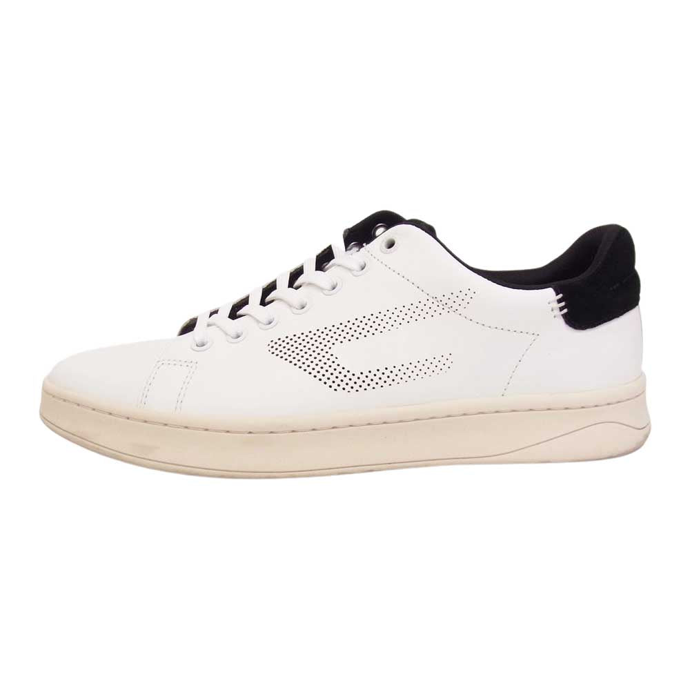 DIESEL ディーゼル Y02869 S-ATHENE LOW ローカット スニーカー   ホワイト系 27ｃｍ【中古】