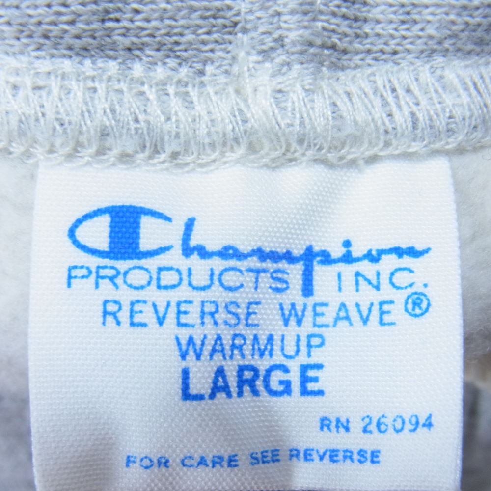 STANDARD CALIFORNIA スタンダードカリフォルニア Champion × SD R.W SWEAT PANTS チャンピオン スタカリ リバースウェーブ スウェットパンツ グレー系 L【中古】