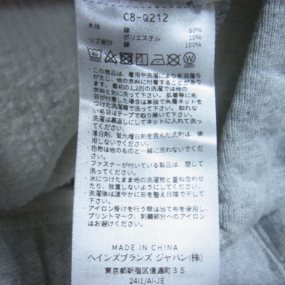 STANDARD CALIFORNIA スタンダードカリフォルニア Champion × SD R.W SWEAT PANTS チャンピオン スタカリ リバースウェーブ スウェットパンツ グレー系 L【中古】