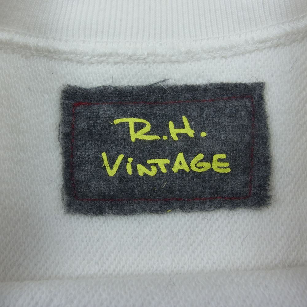 Ron Herman ロンハーマン R.H. VINTAGE クルーネック スウェット ホワイト系 XS【中古】
