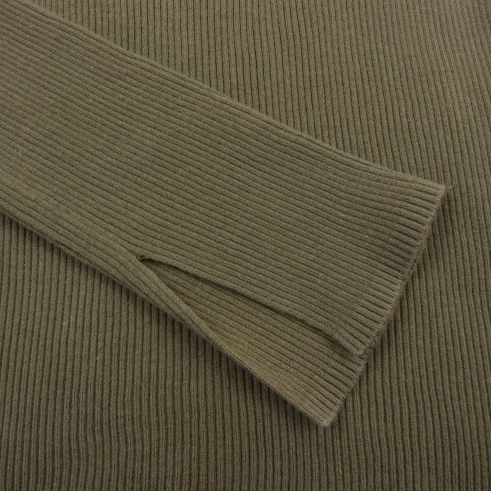 AURALEE オーラリー 18AW A8AU02RH × RON HERMAN ロンハーマン Uネック Tシャツ カーキ系【中古】