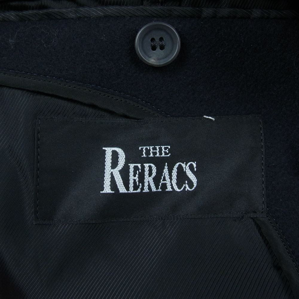 Ron Herman ロンハーマン × THE RERACS ザ・リラクス ライナー シルク ウール チェスター コート ダークネイビー系【中古】