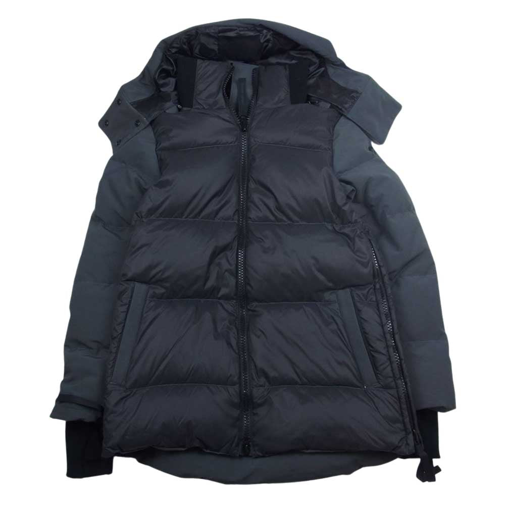 CANADA GOOSE カナダグース 3204LB  海外正規品 WHITEHORSE ホワイトホース パーカ コットン ポリエステル ダウン ジャケット ブラック系 S【中古】