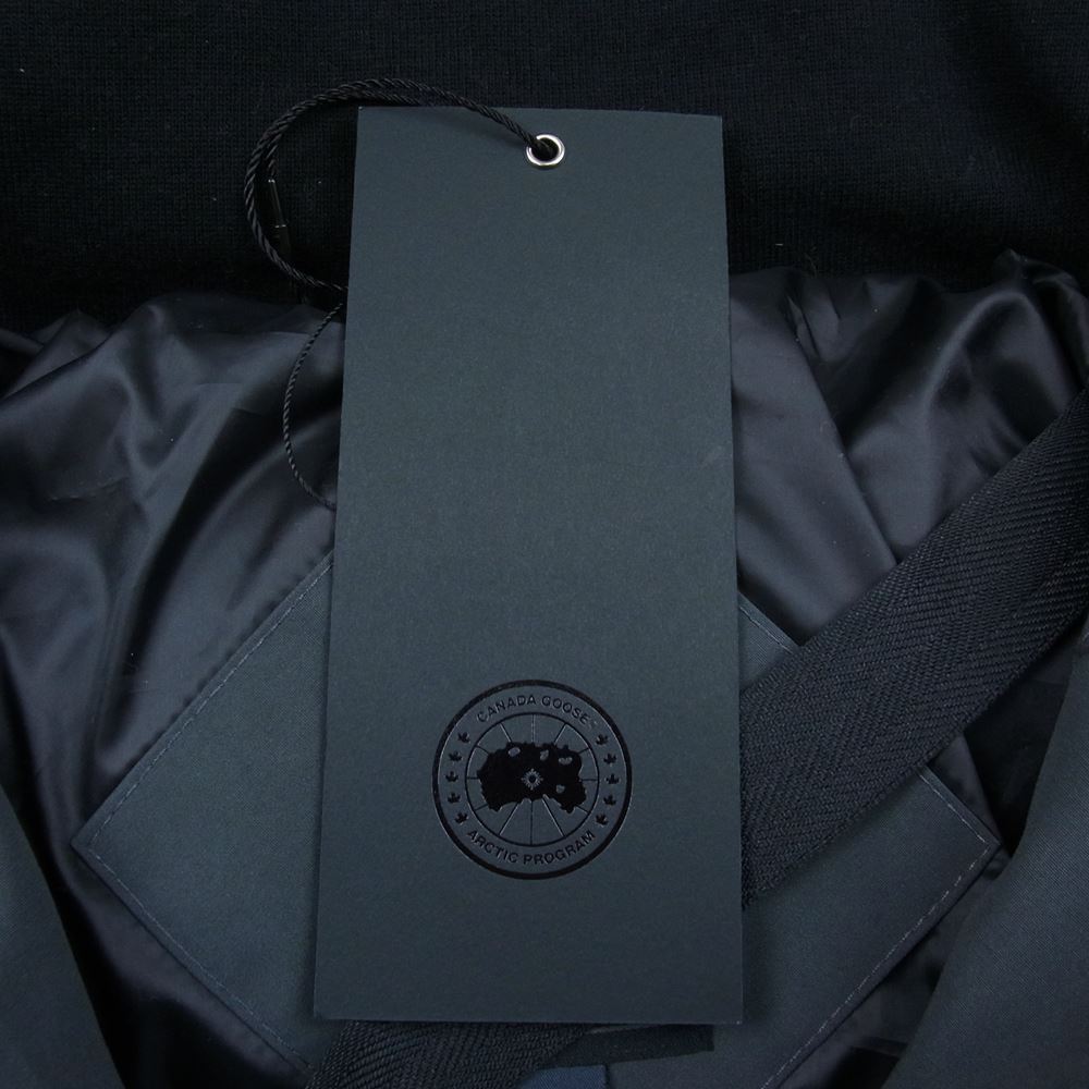 CANADA GOOSE カナダグース 3204LB  海外正規品 WHITEHORSE ホワイトホース パーカ コットン ポリエステル ダウン ジャケット ブラック系 S【中古】