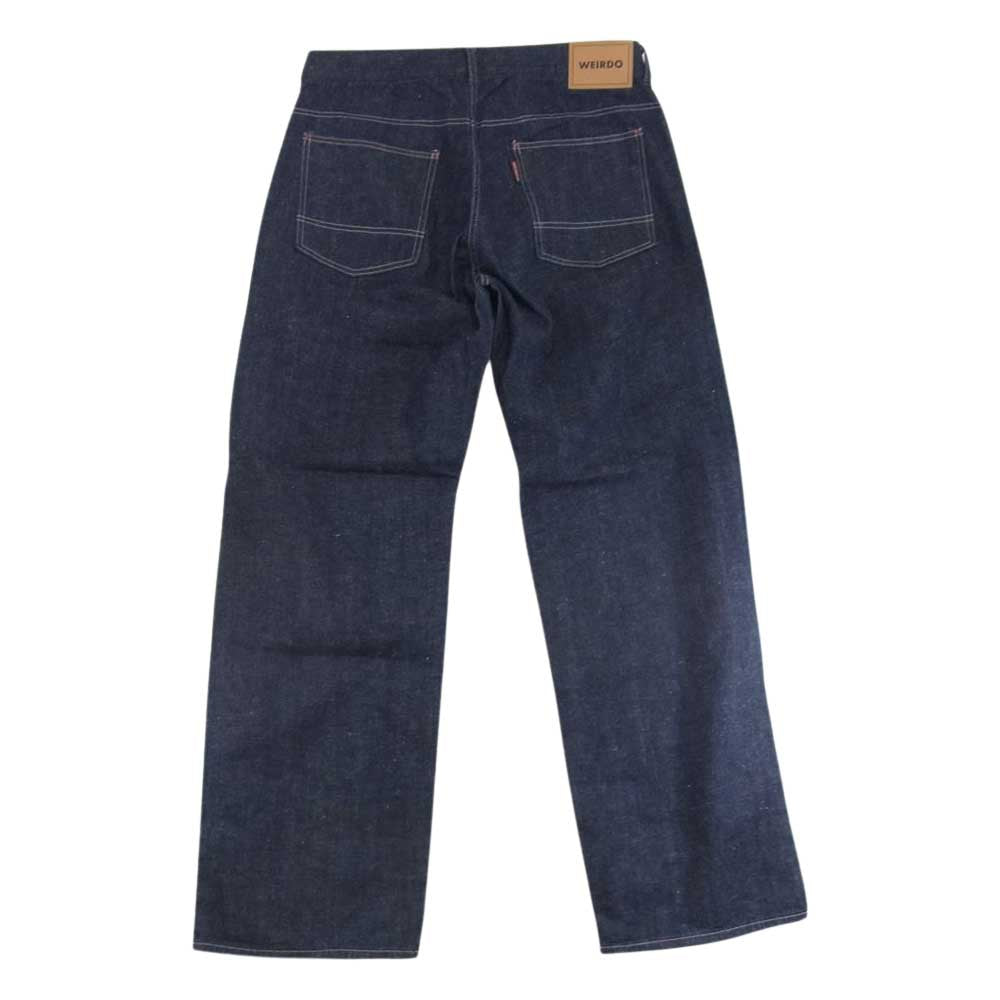 WEIRDO ウィアード wrd-19-aw-07 LIGHT RANCH DENIM PANTS ランチ デニム パンツ  インディゴブルー系 L【美品】【中古】