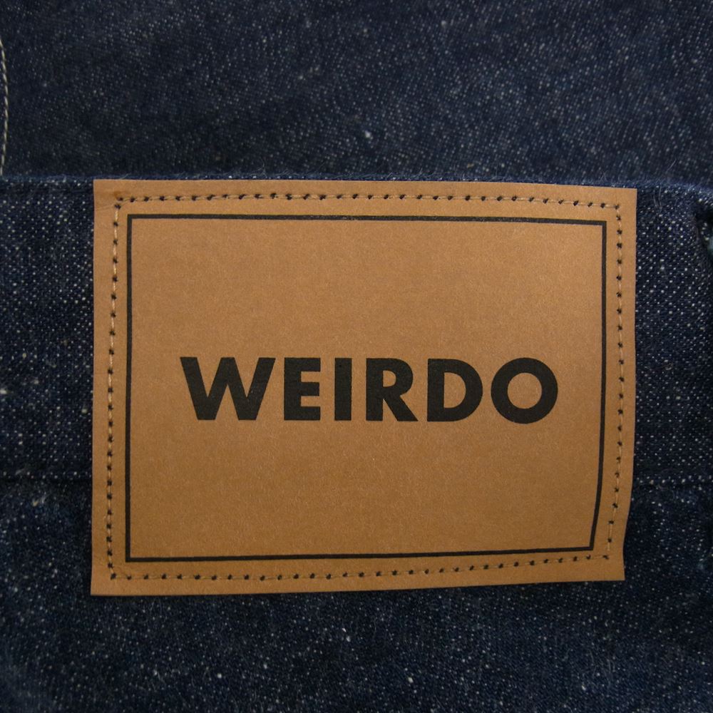 WEIRDO ウィアード wrd-19-aw-07 LIGHT RANCH DENIM PANTS ランチ デニム パンツ  インディゴブルー系 L【美品】【中古】