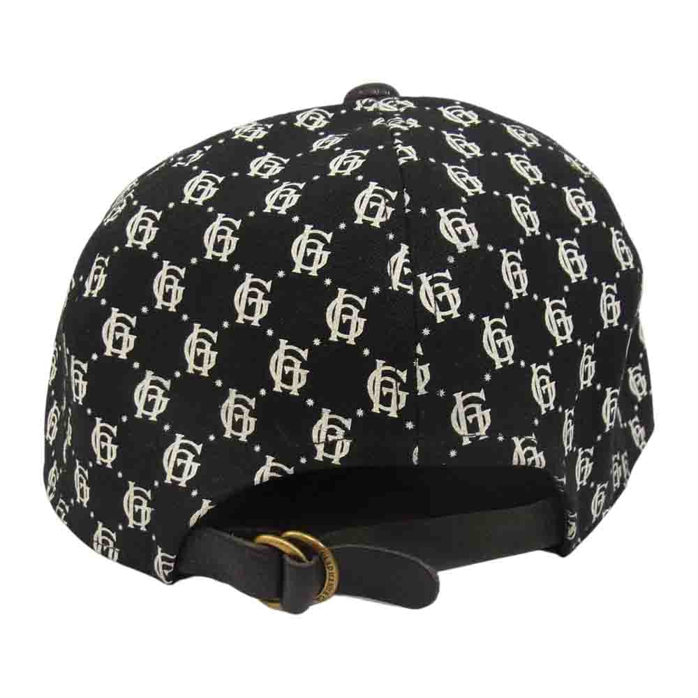 GLADHAND & Co. グラッドハンド FAMILY CREST  CAP 10周年 記念 モノグラム キャップ ブラック系【中古】