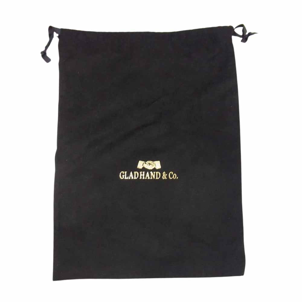 GLADHAND & Co. グラッドハンド FAMILY CREST  CAP 10周年 記念 モノグラム キャップ ブラック系【中古】