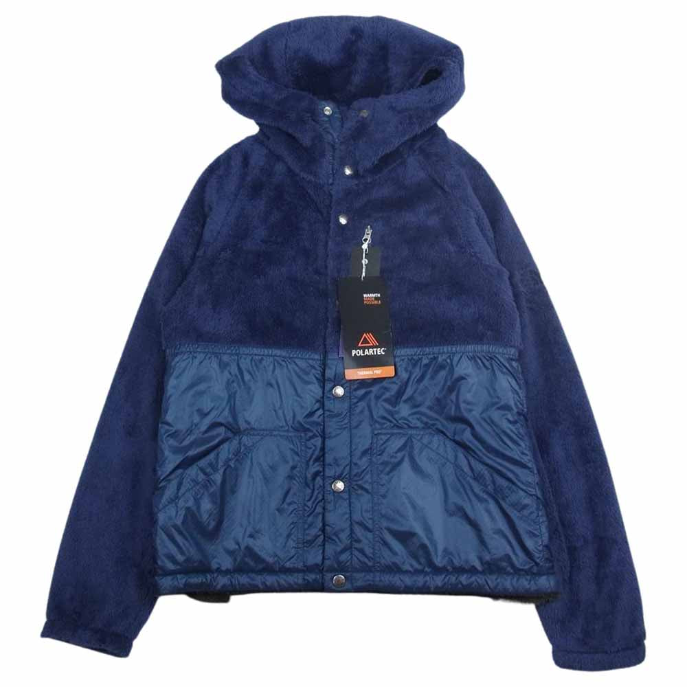 THE NORTH FACE ノースフェイス NA2350N PURPLE LABEL パープルレーベル POLARTEC フリース リバーシブル ジャケット  ネイビー系 M【新古品】【未使用】【中古】
