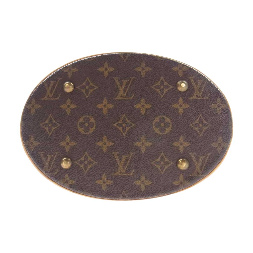 LOUIS VUITTON ルイ・ヴィトン M42238 モノグラム バケットPM  ショルダーバッグ ハンドバッグ ブラウン系【中古】
