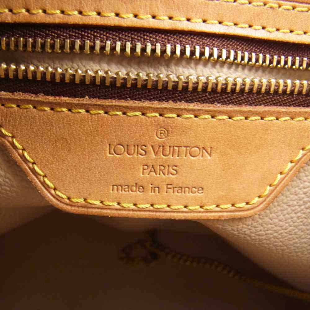 LOUIS VUITTON ルイ・ヴィトン M42238 モノグラム バケットPM  ショルダーバッグ ハンドバッグ ブラウン系【中古】