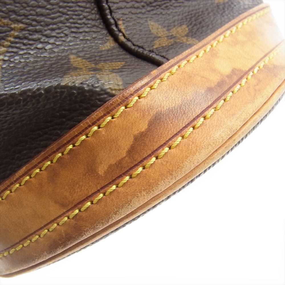 LOUIS VUITTON ルイ・ヴィトン M42238 モノグラム バケットPM  ショルダーバッグ ハンドバッグ ブラウン系【中古】