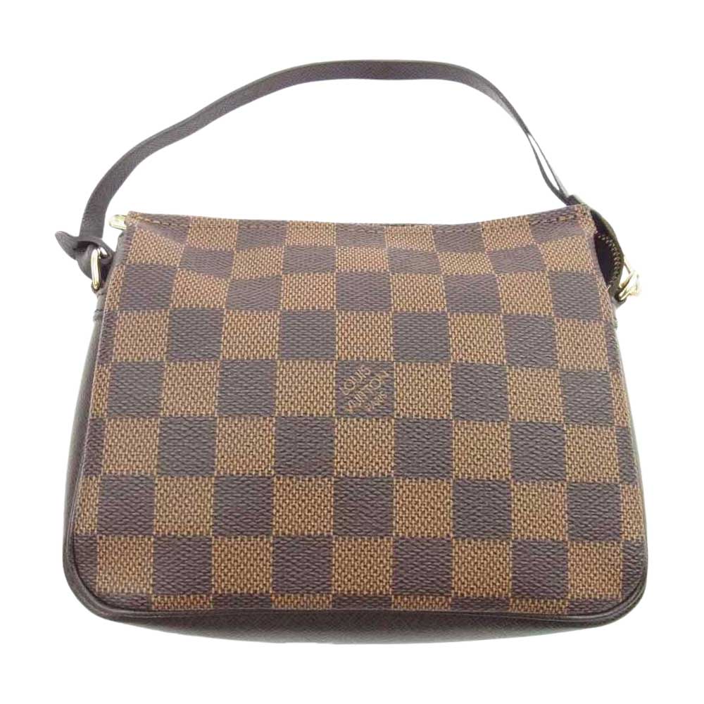 LOUIS VUITTON ルイ・ヴィトン N51982 ダミエ トゥルース メイクアップ ポーチ ブラウン系【中古】