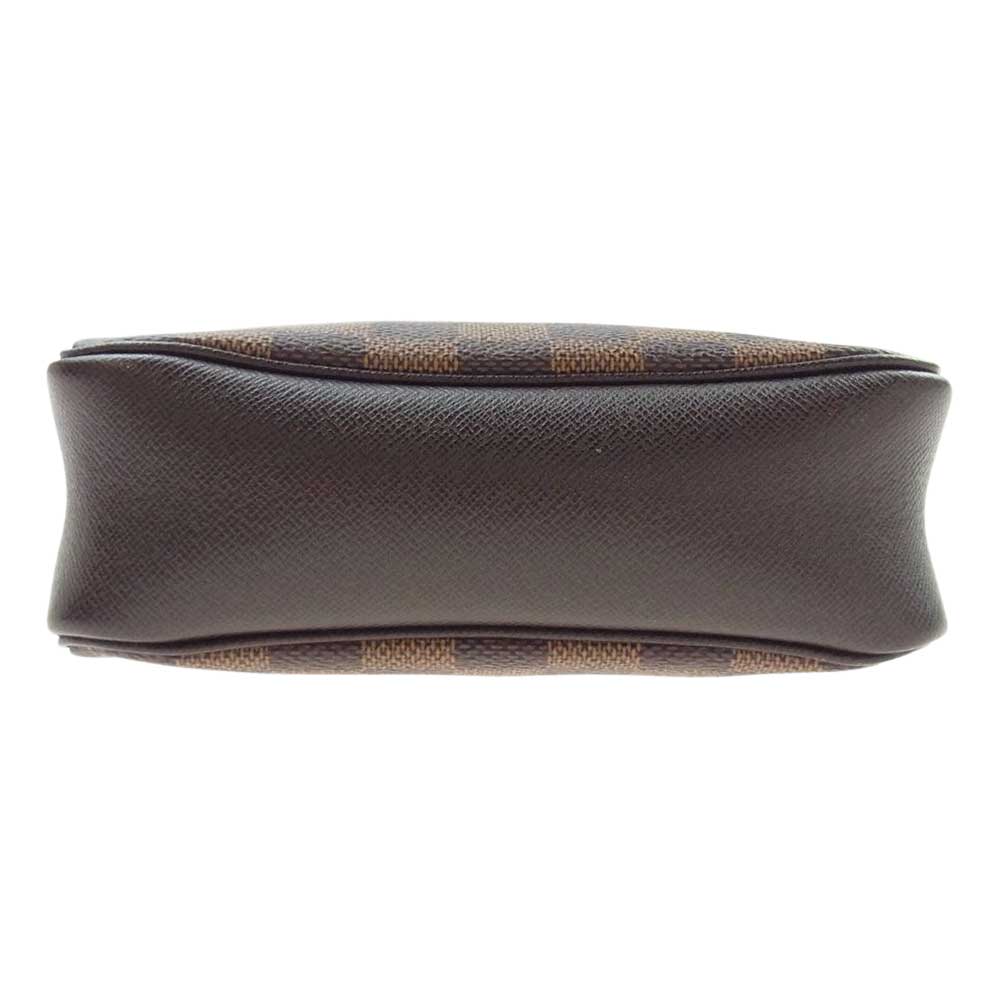 LOUIS VUITTON ルイ・ヴィトン N51982 ダミエ トゥルース メイクアップ ポーチ ブラウン系【中古】