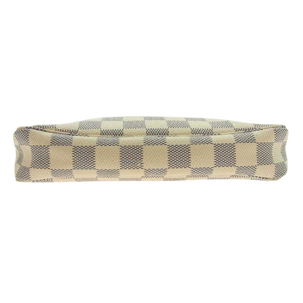 LOUIS VUITTON ルイ・ヴィトン N41207 ダミエ アズール ポシェット アクセソワール  アクセサリーポーチ オフホワイト系【中古】