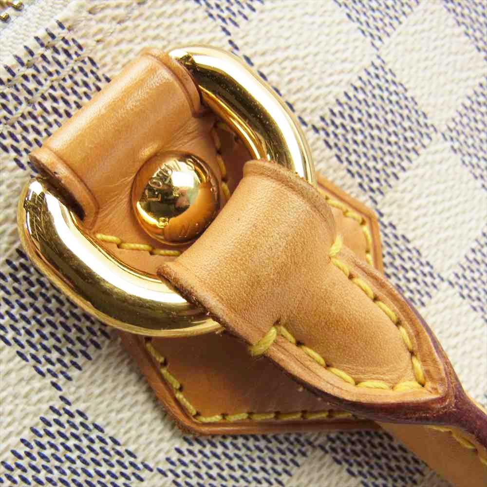 LOUIS VUITTON ルイ・ヴィトン N51186 ダミエ アズール サレヤPM トート バッグ オフホワイト系【中古】