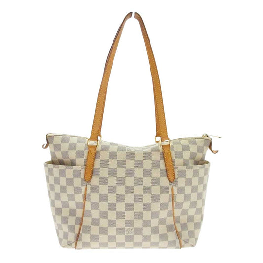 LOUIS VUITTON ルイ・ヴィトン N51262 ダミエ アズール トータリーMM オフホワイト系【中古】