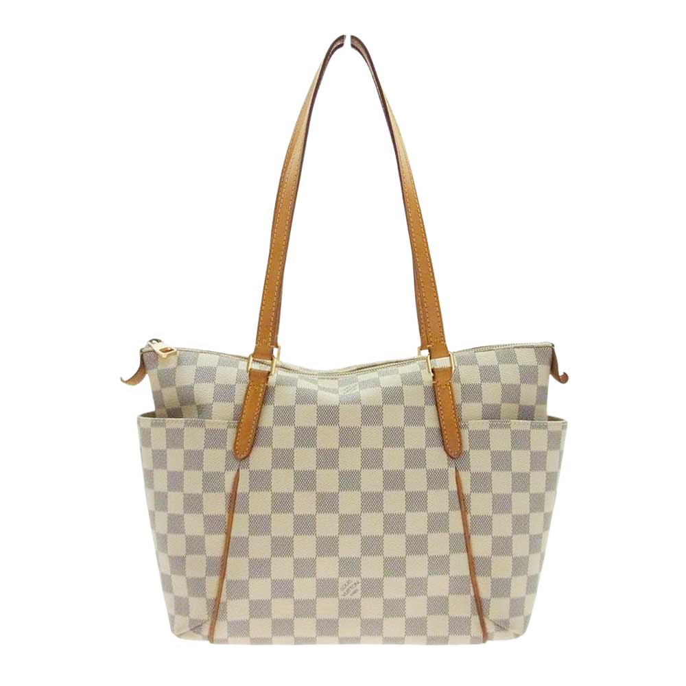 LOUIS VUITTON ルイ・ヴィトン N51262 ダミエ アズール トータリーMM オフホワイト系【中古】