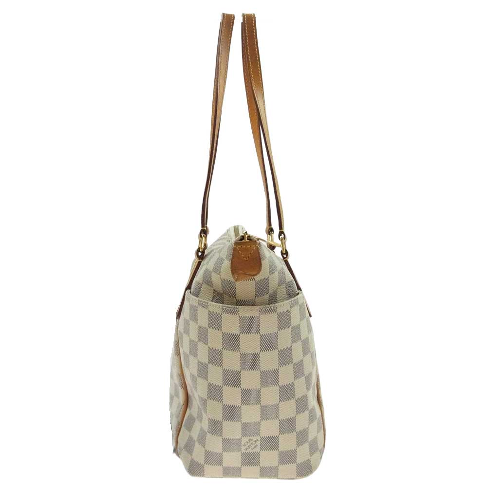 LOUIS VUITTON ルイ・ヴィトン N51262 ダミエ アズール トータリーMM オフホワイト系【中古】