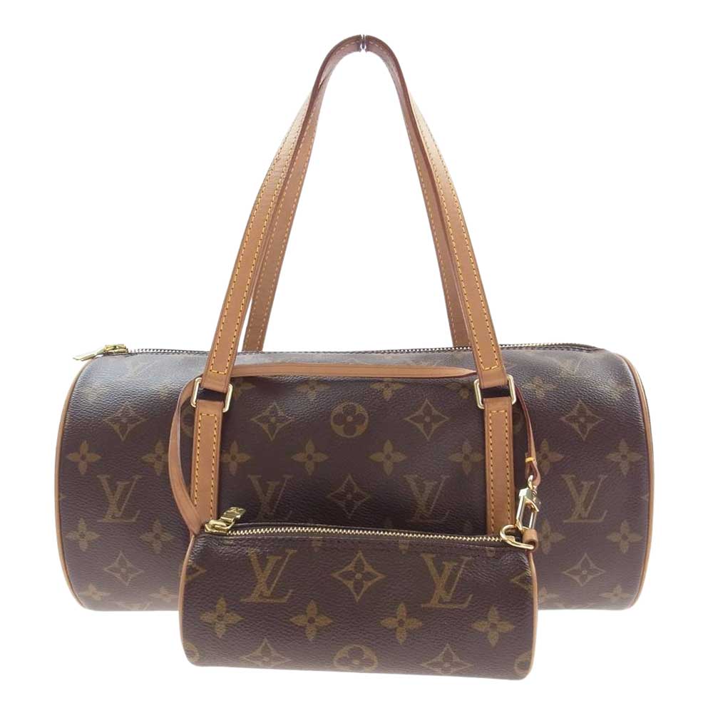 LOUIS VUITTON ルイ・ヴィトン M51385 モノグラム パピヨン30 ハンドバッグ ブラウン系【美品】【中古】
