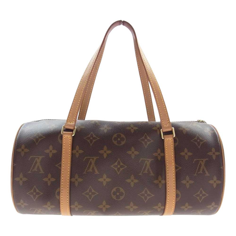 LOUIS VUITTON ルイ・ヴィトン M51385 モノグラム パピヨン30 ハンドバッグ ブラウン系【美品】【中古】