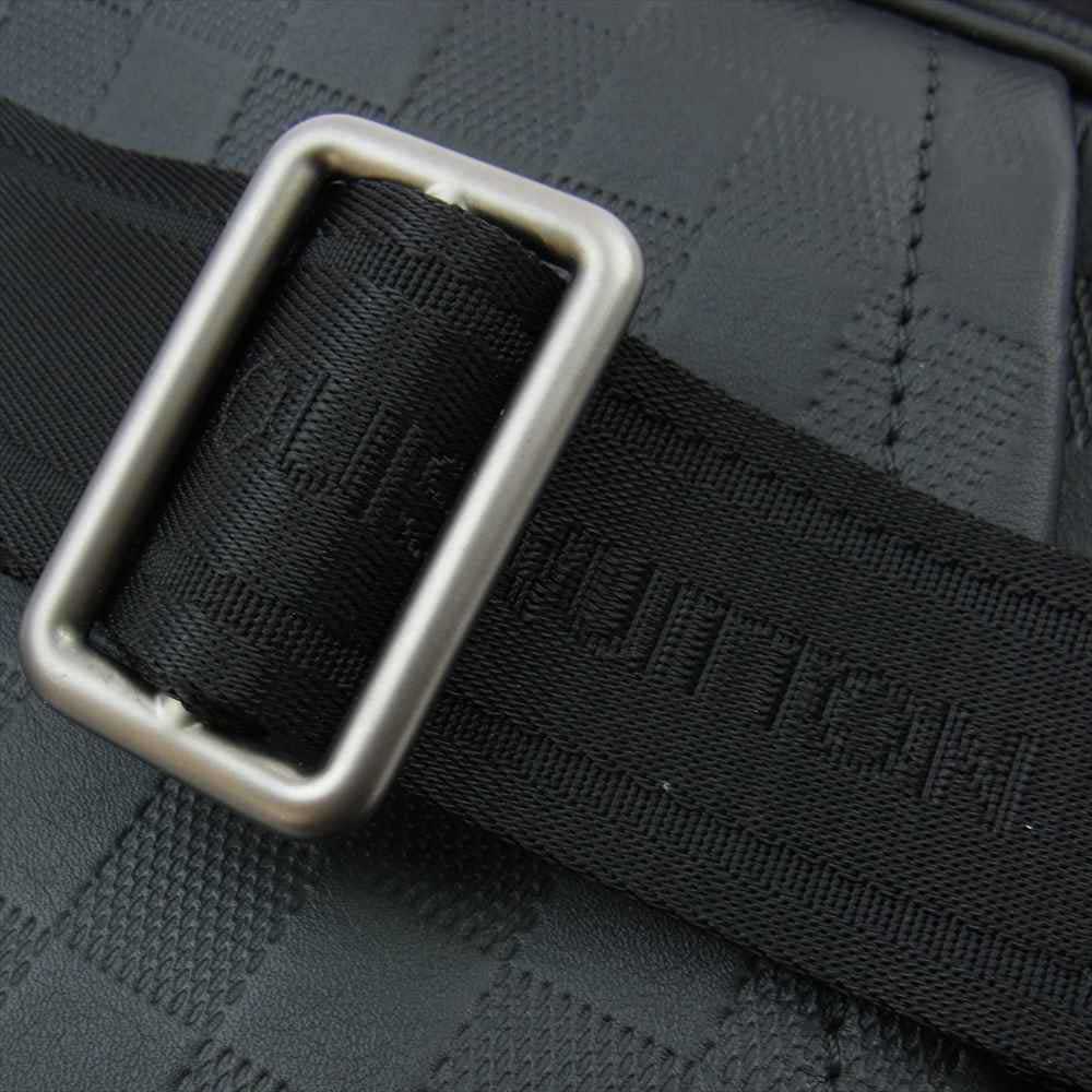 LOUIS VUITTON ルイ・ヴィトン N41288 ダミエアンフィニ  アンブレール ボディバッグ ウエストポーチ セカンドバッグ クラッチ ブラック系【美品】【中古】
