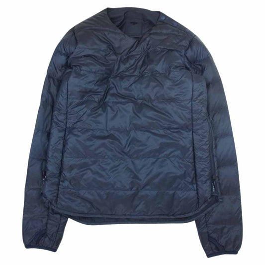 DESCENTE デサント DIA3476 H.C.S PULLOVER DOWN プルオーバー ダウン ジャケット ネイビー系 M【中古】