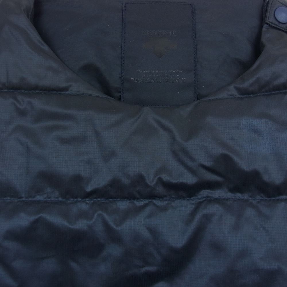 DESCENTE デサント DIA3476 H.C.S PULLOVER DOWN プルオーバー ダウン ジャケット ネイビー系 M【中古】