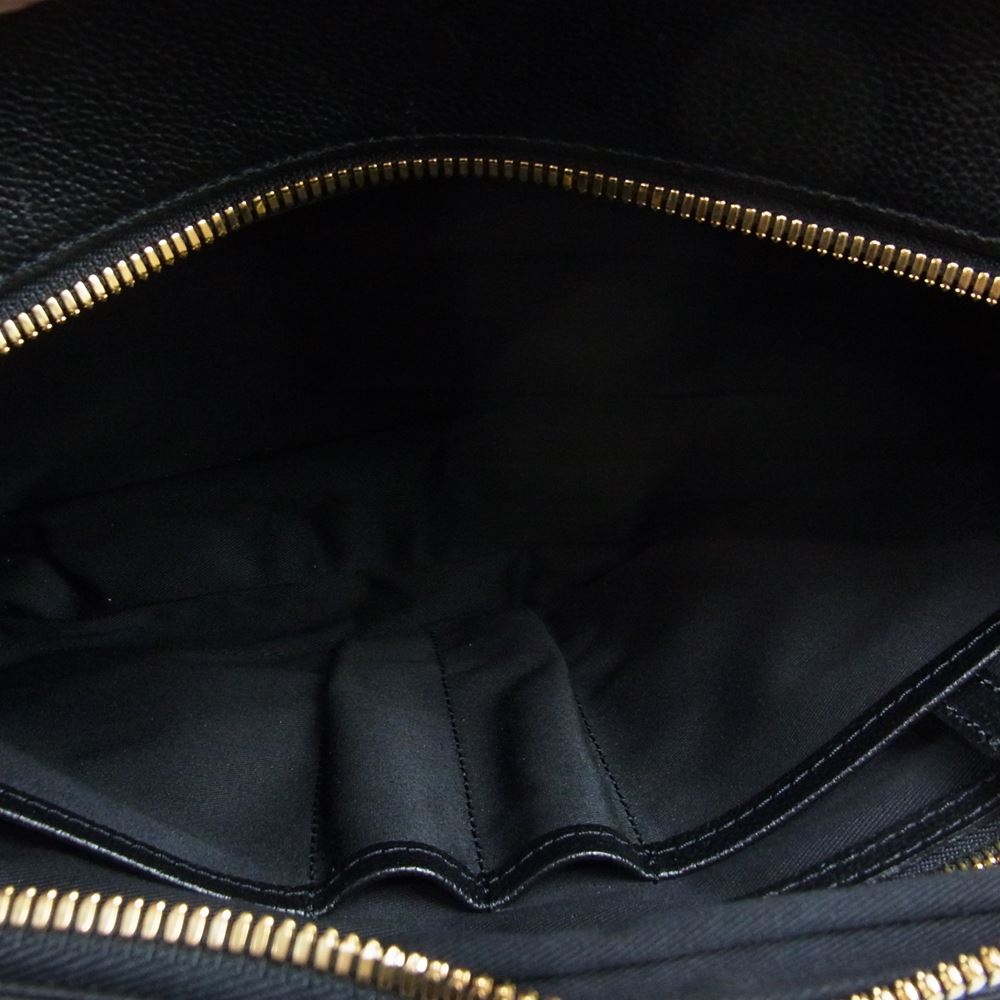 ユナイテッドアローズ バイ 吉田カバン SHOULDER レザー ショルダー バック ブラック系【中古】